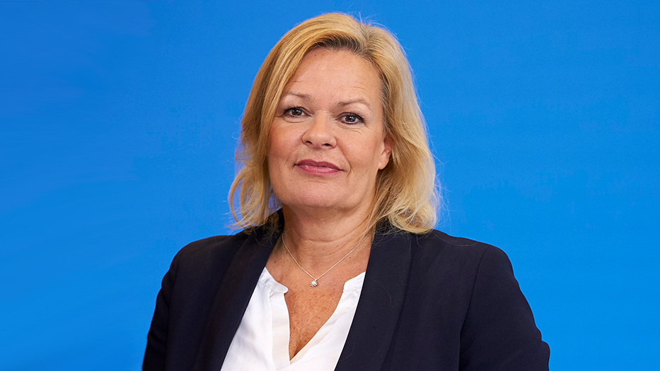 Bundesinnenministerin Nancy Faeser