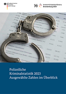 Deckblatt Polizeiliche Kriminalstatistik 2023
