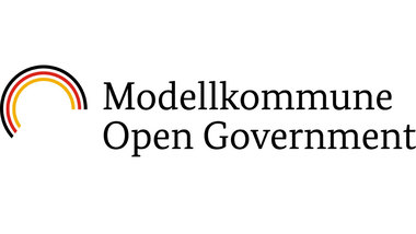 Logo des Projekts "Modellkommune Open Government"
