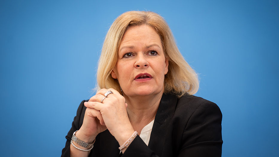 Bundesinnenministerin Faeser