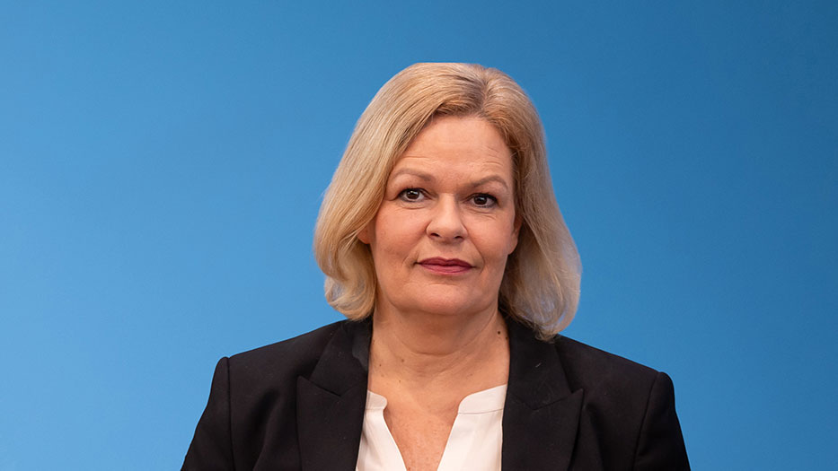 Bundesinnenministerin Faeser