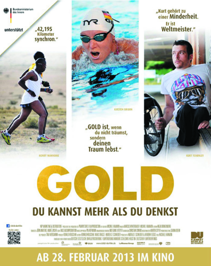 German premiere of the film “GOLD: You can do more than you think”