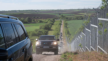 Außengrenze der EU in Bulgarien 