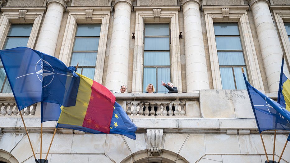 Bundesinnenministerin Faeser in Bukarest, Rumänien. Bundesinnenministerin Faeser in Bukarest, Rumänien.